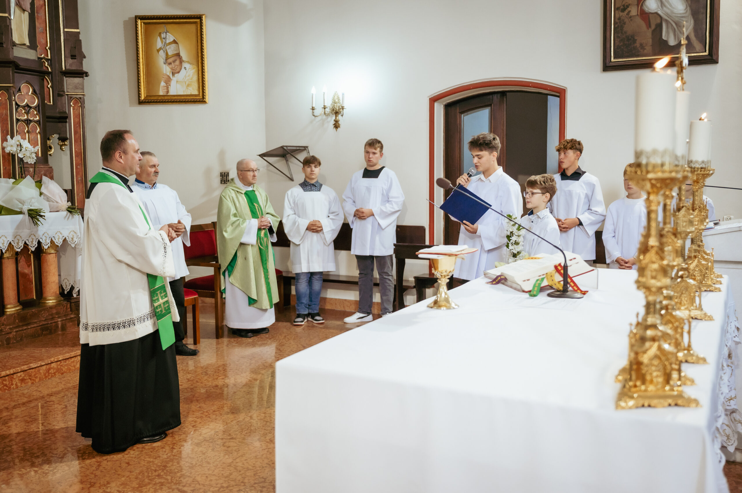 Read more about the article Powitanie Księdza Proboszcza Tomasza, 13 lipca 2025